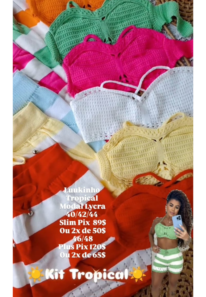 Conjunto de Praia plus